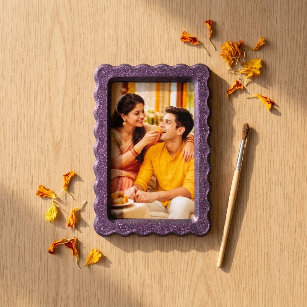 custom 3d printed photo fridge magnet