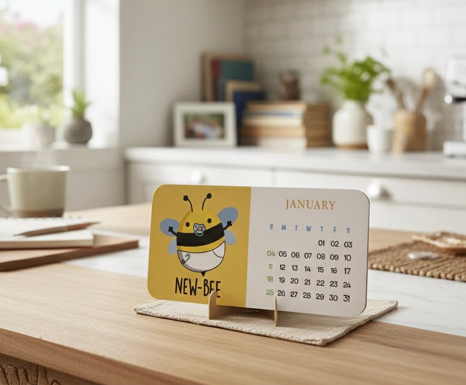 bee themed desk calendar bee themed desk calendar