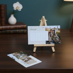 custom calendar with your favourite pictures and quotes