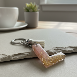 handcrafted resin keychains
