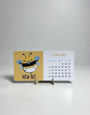 bee themed desk calendar bee themed desk calendar