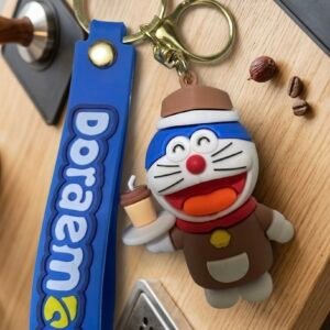 hello kitty red scooter keychain