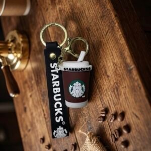 hello kitty red scooter keychain