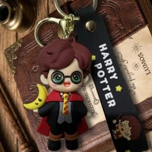 hello kitty red scooter keychain