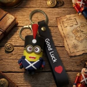 hello kitty red scooter keychain